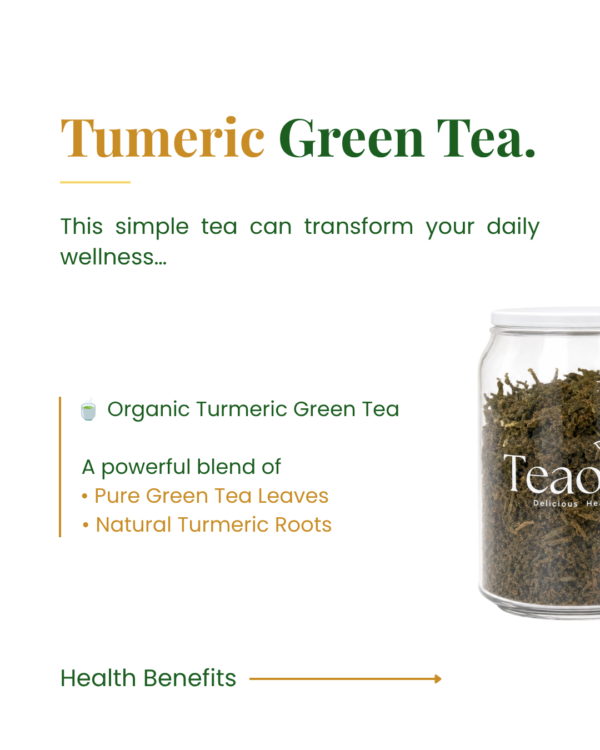 Turmeric tea Health benefits