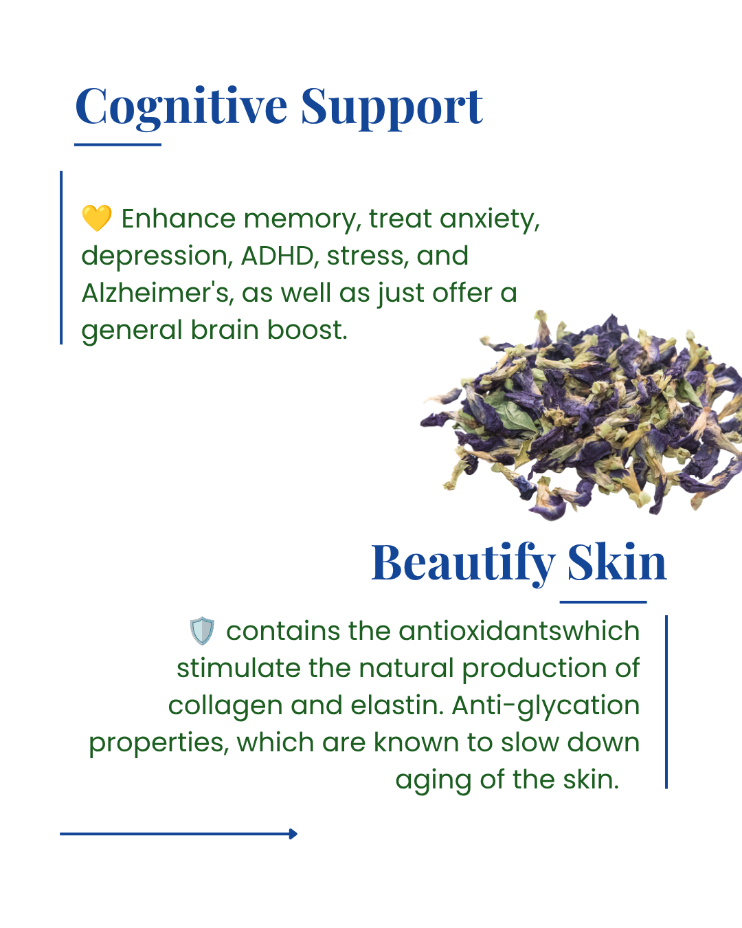 Blue Butterfly Tea Skin Glow