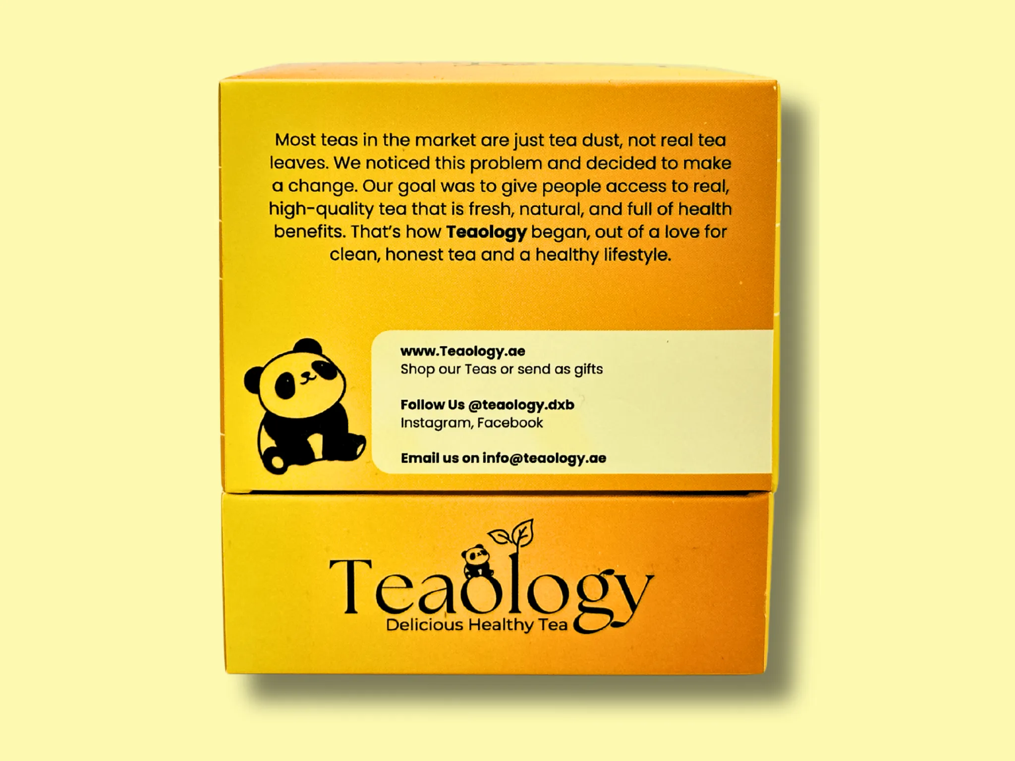 Organic Chamomile Tea – Premium Herbal Tea by Teaology Dubai