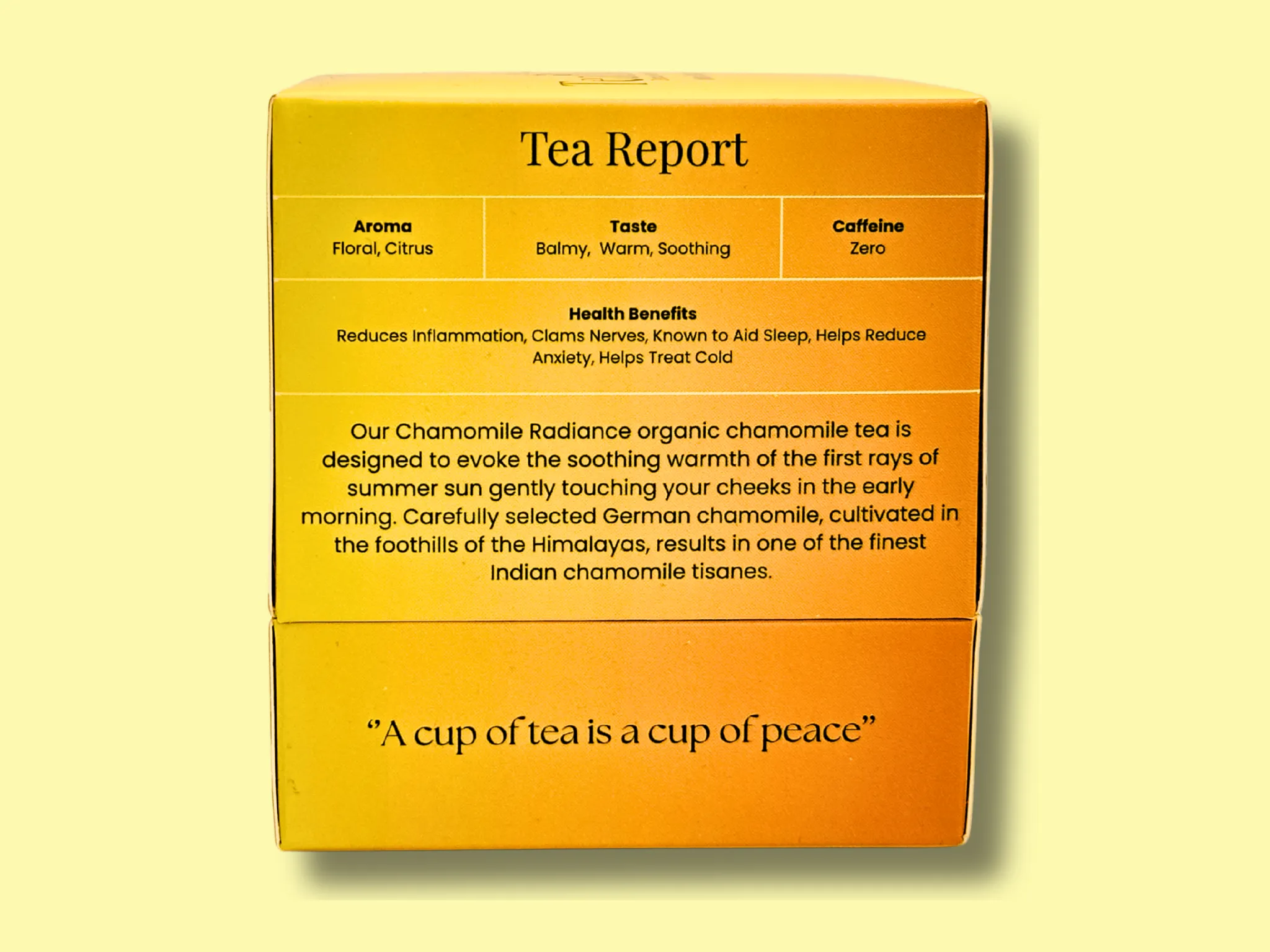 Organic Chamomile Tea – Premium Herbal Tea by Teaology Dubai