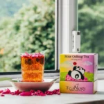 Organic rose oolong tea for glowing skin and beauty in Dubai UAE