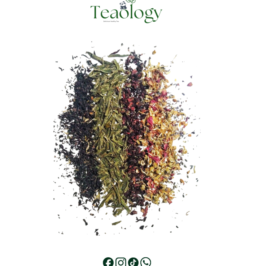 Herbal tea for belly fat reduction in UAE, Teaology organic blends for flat stomach Dubai